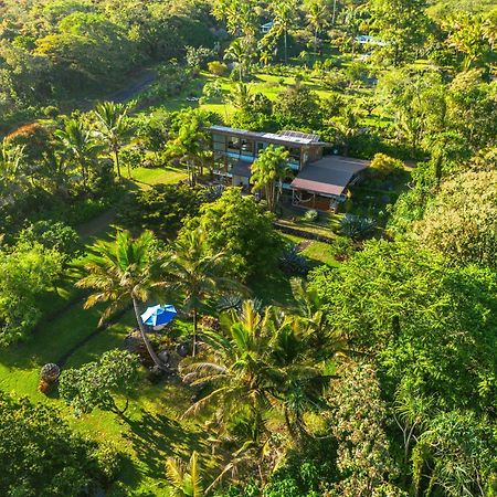 Jungle Haven Ocean Front Eco Villa On Fruit Farm Pahoa Esterno foto
