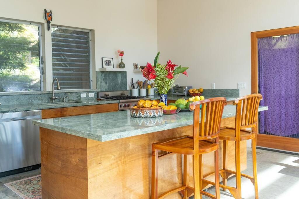 Jungle Haven Ocean Front Eco Villa On Fruit Farm Pahoa Esterno foto